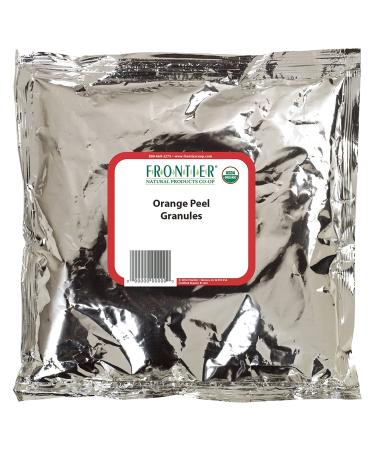 Certified Organic Frontier Orange Peel Granules - 16oz Bag - Buy Online on SooperMarket.com