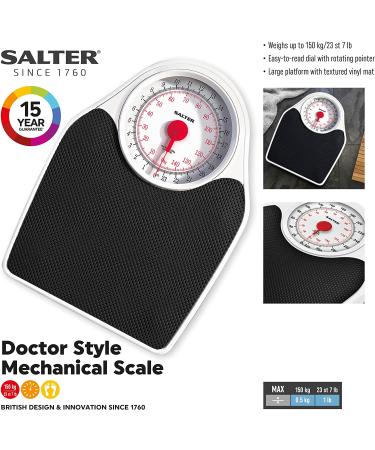 Salter 145 Mechanical Bathroom Scale - Accurate and Easy-to-Read - Buy Online on SooperMarket.com
