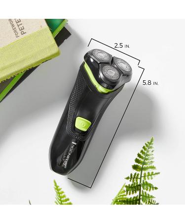Remington Ultrastyle Rechargeable Rotary Shaver PR1320 - Black/Neon Green - Buy Online on SooperMarket.com