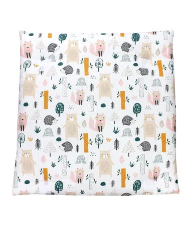 TupTam Baby Changing Mat with 2 Terry Cloth Covers - Forest/Beige 70 x 50 cm | International Shipping Available - Buy Online on SooperMarket.com