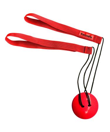 TwistFit original and patented - pocket-sized fitness studio Red