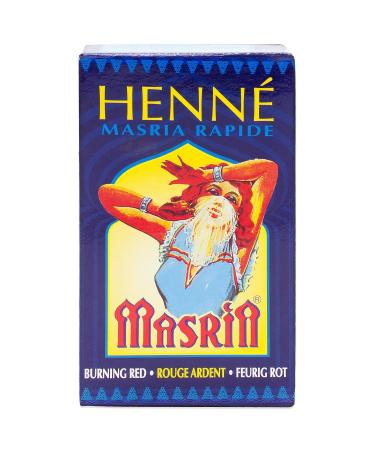 Hennedrog Henna Masria Feurigrot - 10 Pack XXL Plant-Based Red Hair Dye (10 x 85g) - Natural & Vegan Hair Color - Buy Online on SooperMarket.com