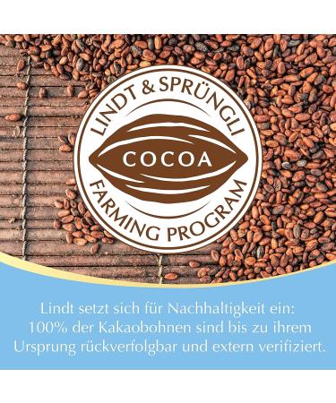 Buy Lindt Chocolate Lindor Whole Milk Mixture 137g | 10 Melting Fillings | Gourmet Praline Gift Pack - Buy Online on SooperMarket.com
