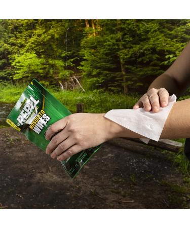 Repel Mosquito Wipes | 30% DEET Insect Repellent for Travel | 15 Wipes - Buy Online on SooperMarket.com