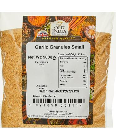Old India Garlic Granules 500g - Premium Quality | Pack of 1 - Buy Online on SooperMarket.com