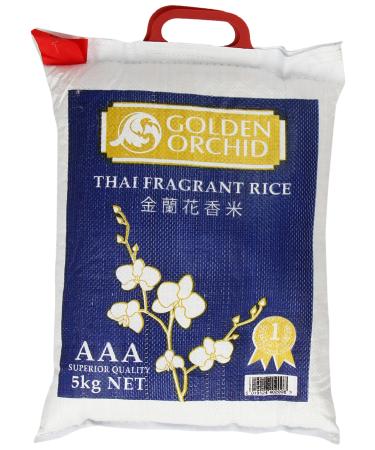 Golden Orchid Fragrant Thai Rice 5 kg (Pack of 1)