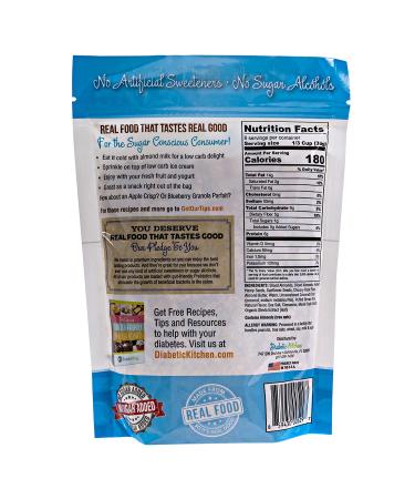 GoSupps.com - Diabetic Kitchen  Granola Cereal Almond Butter 11 oz (311 g) - Buy Online on SooperMarket.com