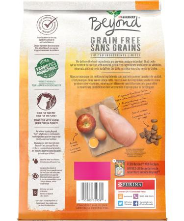 Beyond Grain Free Natural Wet Dog Food Chicken Carrot & Pea 368 g (12 Count) & Grain Free Natural Dry Dog Food White Meat Chicken & Egg 1.36 kg Bag - Buy Online on SooperMarket.com