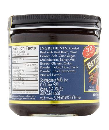 All Natural Reduce Sodium Beef Base 8oz - Buy Online on SooperMarket.com