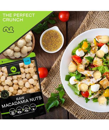 Raw Unsalted Macadamia Nuts (32oz) - Superior Quality, Freshly Packed, Healthy Snack - Keto Friendly, Vegan, Kosher - Buy Online on SooperMarket.com