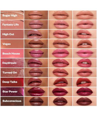 Kosas Weightless Lip Color - Nourishing Satin Lipstick with Clean Formula | High Impact & Comfy Feel - Beach House - Buy Online on SooperMarket.com