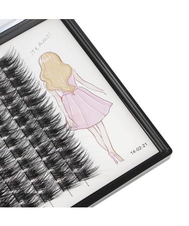 Bodermincer 120 Wide Cluster 3D Effect Eyelash Extensions 8MM - Home False Lashes - Buy Online on SooperMarket.com