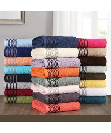 Belizzi Home 100% Cotton Ultra Soft 6-Piece Towel Set - Burgundy | Bath, Hand & Washcloth Towels | Compact, Lightweight & Highly Absorbent - Buy Online on SooperMarket.com
