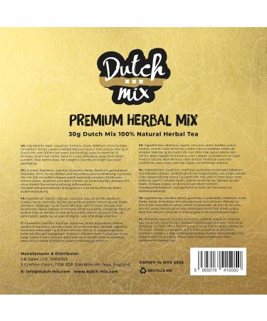 Dutch Mix Premium 30g - Stalk-free & Natural Herbal Blend - Buy Online on SooperMarket.com
