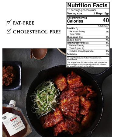 Kisoondo Gochujang (8oz) - Authentic Korean Red Chili Paste | Organic Spices | Hot Spicy Sauce - 8oz - Buy Online on SooperMarket.com
