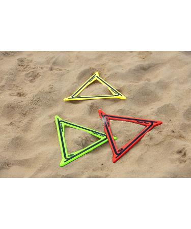 Wahu TriBlade Green Boomerang - Soft Lightweight Flying Toy for Right or Left-Handed Users - Buy Online on SooperMarket.com