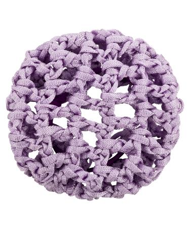 Dance pattern Ballet Duttnetz - Clara - with rubber band - lavender - For the perfect hold of the ballet Dutts - node network for children lavender 1 piece (1 Pack)
