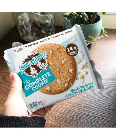 Lenny and Larry's White Chocolate Macadamia Complete Cookie 4oz (12 Pack) - Buy Online on SooperMarket.com