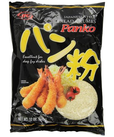 JFC Panko Bread Crumbs, 12-Ounce Packages (Pack of 6)