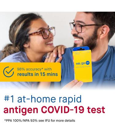On/Go One Rapid COVID-19 Self-Test Kit | 15-Minute Results | FDA EUA Authorized | Easy & Fast At-Home Testing - Buy Online on SooperMarket.com