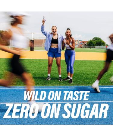 GURU ZERO SUGAR Wild Berry Organic Energy Drink with Plant Based Natural Caffeine from Green Tea Coconut Water Zero Added Sugars 140mg Caffeine Healthy Drinks 355mL (Pack of 24) - Buy Online on SooperMarket.com