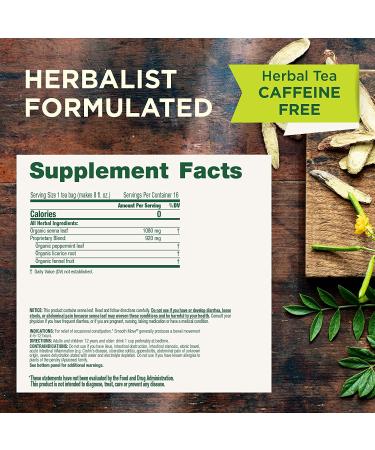 Traditional Medicinals Organic Smooth Move Peppermint Tea - 16 Count Pack - Digestive Support - Buy Online on SooperMarket.com