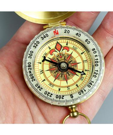 Custom Engraved Coordinate Compass - Personalised Keepsake Gift - Buy Online on SooperMarket.com