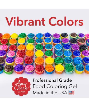 Ann Clark Ocean Teal Food Coloring Gel Large 4.5 oz Professional Grade Made in USA - Buy Online on SooperMarket.com