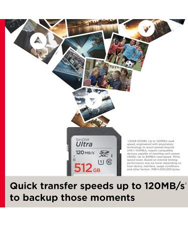 SanDisk 256GB Ultra SDXC Memory Card - 120MB/s, C10, U1, Full HD - SDSDUN4-256G-GN6IN - Buy Online on SooperMarket.com