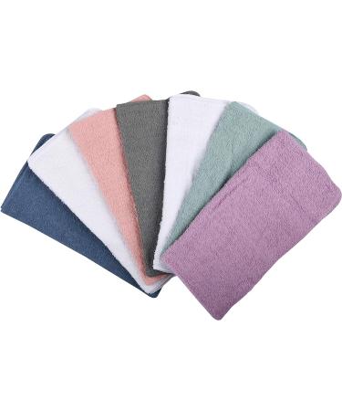 Mainstay 18-Pack Assorted Cotton Terry Washcloths Rags - Yellow White Lime Violet - Buy Online on SooperMarket.com