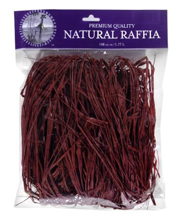 Super Moss (30005) Raffia  Wine  2oz Wine 108 in3 Bag (Appx. 2oz)