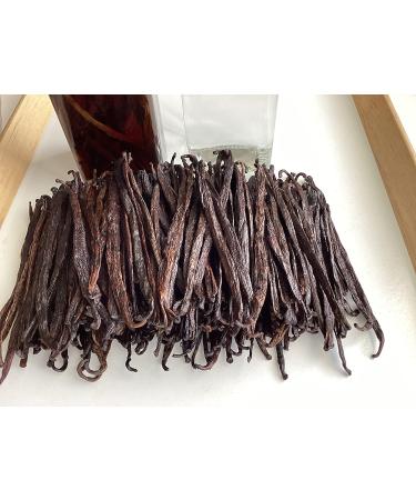 2oz Madagascar Organic Vanilla Beans Extract Grade B | USDA Certified, Non-GMO Pods | FITNCLEAN VANILLA - Buy Online on SooperMarket.com