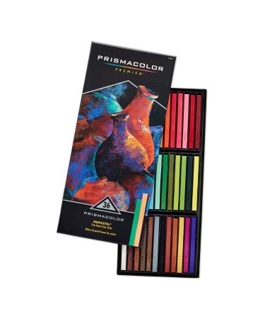 Prismacolor 27050 Premier NuPastel Firm Pastel Color Sticks  36-Count 36 Count (Pack of 1)