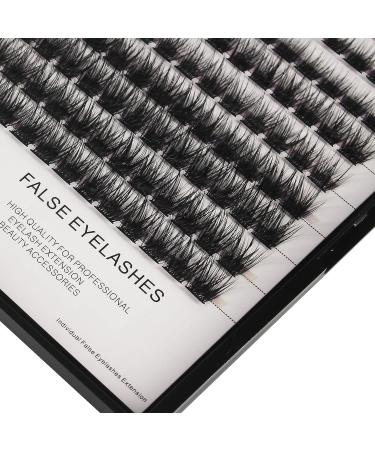 Bodermincer 120pcs Mixed Segment Cluster Individual Eyelashes - Professional Makeup Grafting Fake Eyelashes - 8-16mm Size Range - Buy Online on SooperMarket.com
