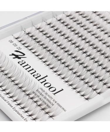 Shop 10D Long Stem Individual False Eyelashes - Natural Premade Volume Cluster Lashes (10-16mm 10 Rows 13mm) | Soft & Lightweight Eye Lash Extensions for Every Look - Buy Online on SooperMarket.com
