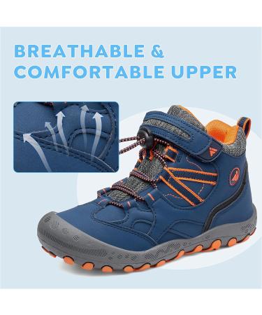 Buy Mishansha Non-Slip Lightweight Children's Hiking Shoes | Trekking Boots for Boys & Girls | Sizes 24-38 EU - Blue - Buy Online on SooperMarket.com