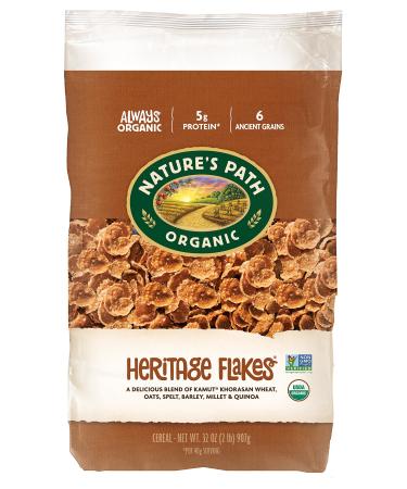 Nature's Path Organic Heritage Flakes Cereal, 32 Ounce