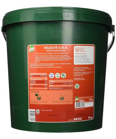 Knorr Velout White Basic Sauce - 10kg Pack | Allergen-Free Gourmet Cooking Sauce for International Shipping - Buy Online on SooperMarket.com