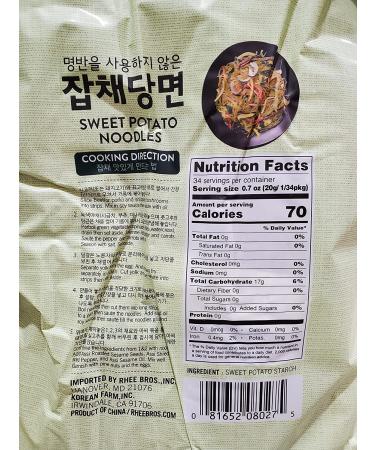 Assi Sweet Potato Noodles 1.5lb Jabchae - 24oz Pack of 1 - Buy Online on SooperMarket.com