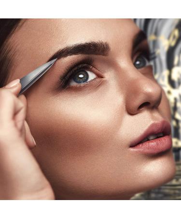 MILLY Pointed Tweezers - 100% German Steel for Ingrown Hair, Eyebrows, and Splinters - Hand-Filed Precision Tool for Facial Hair and Glass Removal - Buy Online on SooperMarket.com