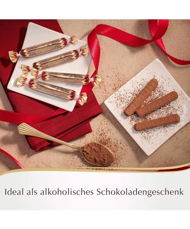 Lindt Chocolate Batons Cherry Geli - 125g | Whole Milk Chocolate with Swiss Cherry Filling | Praline Gift with Alcohol | Pack of 2 - Buy Online on SooperMarket.com