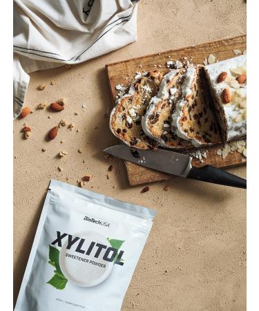 BioTechUSA Xylitol Powder containing Exclusively xylitol unflavoured Sweetener 500 g - Buy Online on SooperMarket.com