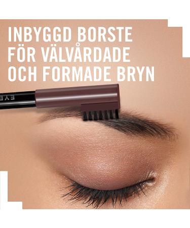 Rimmel London Professional Eyebrow Pencil 004 Black Brown - 0.05 oz | Long-lasting Precision - Buy Online on SooperMarket.com