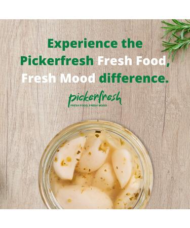 Pickerfresh Pickled Garlic - Gourmet Garlic Cloves - Non-GMO & Gluten Free - 7 oz (Pack of 1) - Buy Online on SooperMarket.com