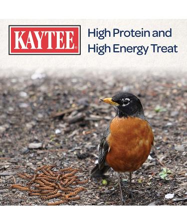 Kaytee Mealworm Food Pouch 17.6 oz - Premium Bird Food for Healthy Mealworms - Buy Online on SooperMarket.com