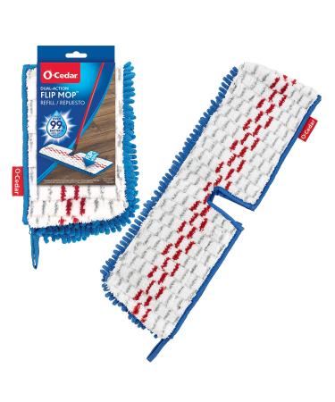 O-Cedar Dual-Action Microfiber Flip Mop Refill 1