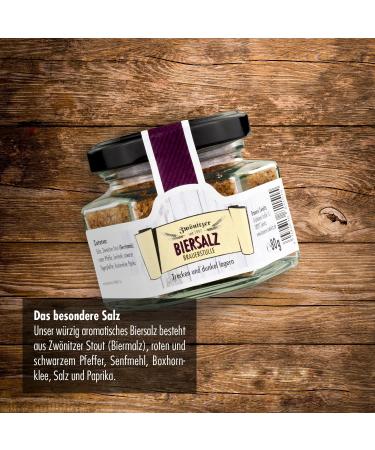 Brauerei Zw nitz Bere Salt - Premium Beer Spice Mixture | Perfect Gift for Beer Lovers Gourmets & Grill Enthusiasts - Buy Online on SooperMarket.com