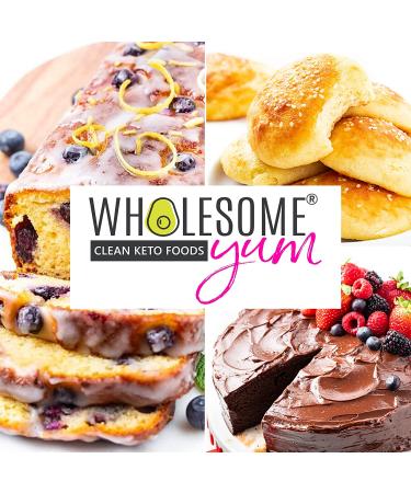Wholesome Yum Premium Almond Flour (16 oz) - Gluten Free, Non GMO, Keto Friendly - Fine Ground Blanched Almond Flour Substitute for Low Carb Baking - Buy Online on SooperMarket.com