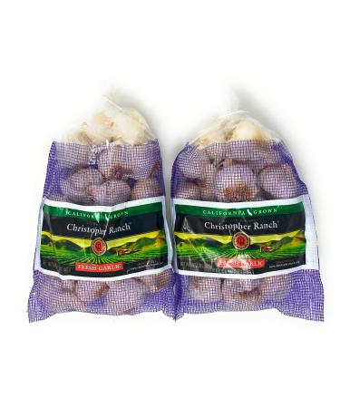 2 Pound Fresh Garlic USA California Heirloom Gilroy Finest, Pack of 2