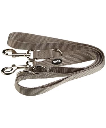 Nobby Leash Classic mouse grey L: 200 cm W: 25 mm 1 piece grey width 25 mm